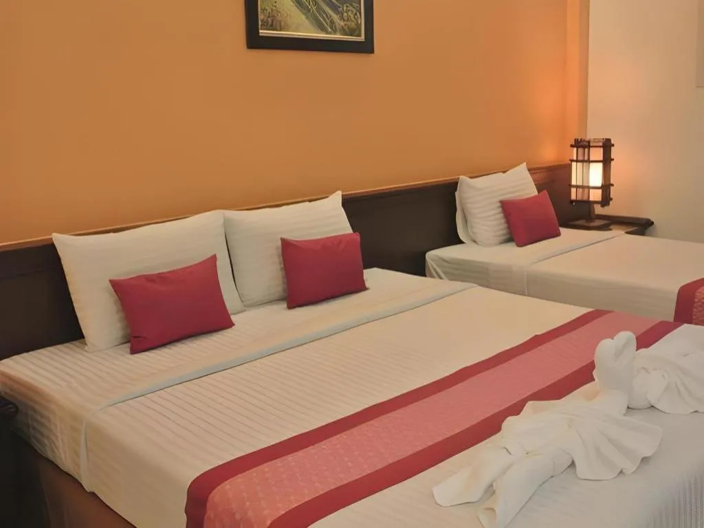 Bed in City Park Hotel