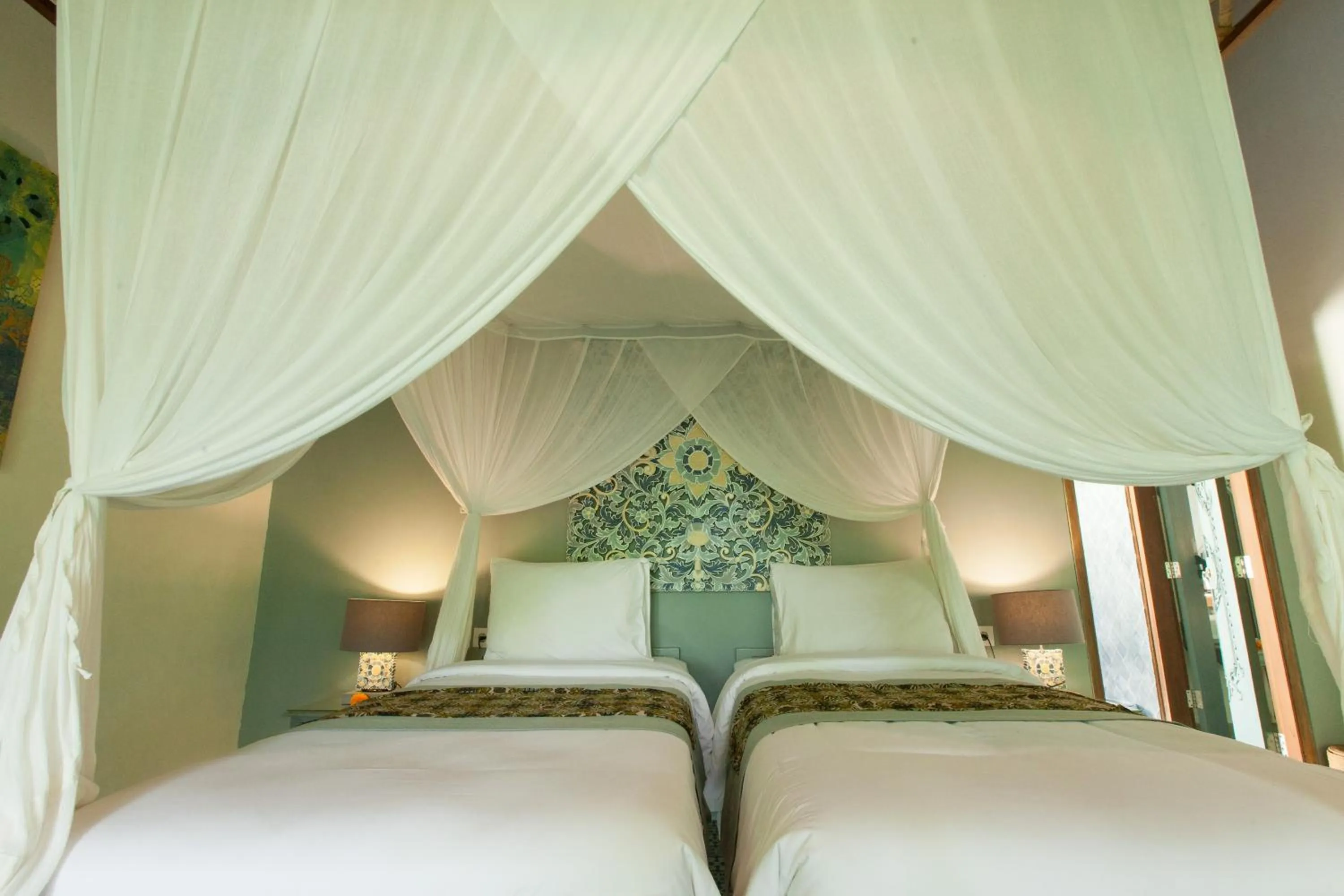 Bed in Darmada Eco Resort