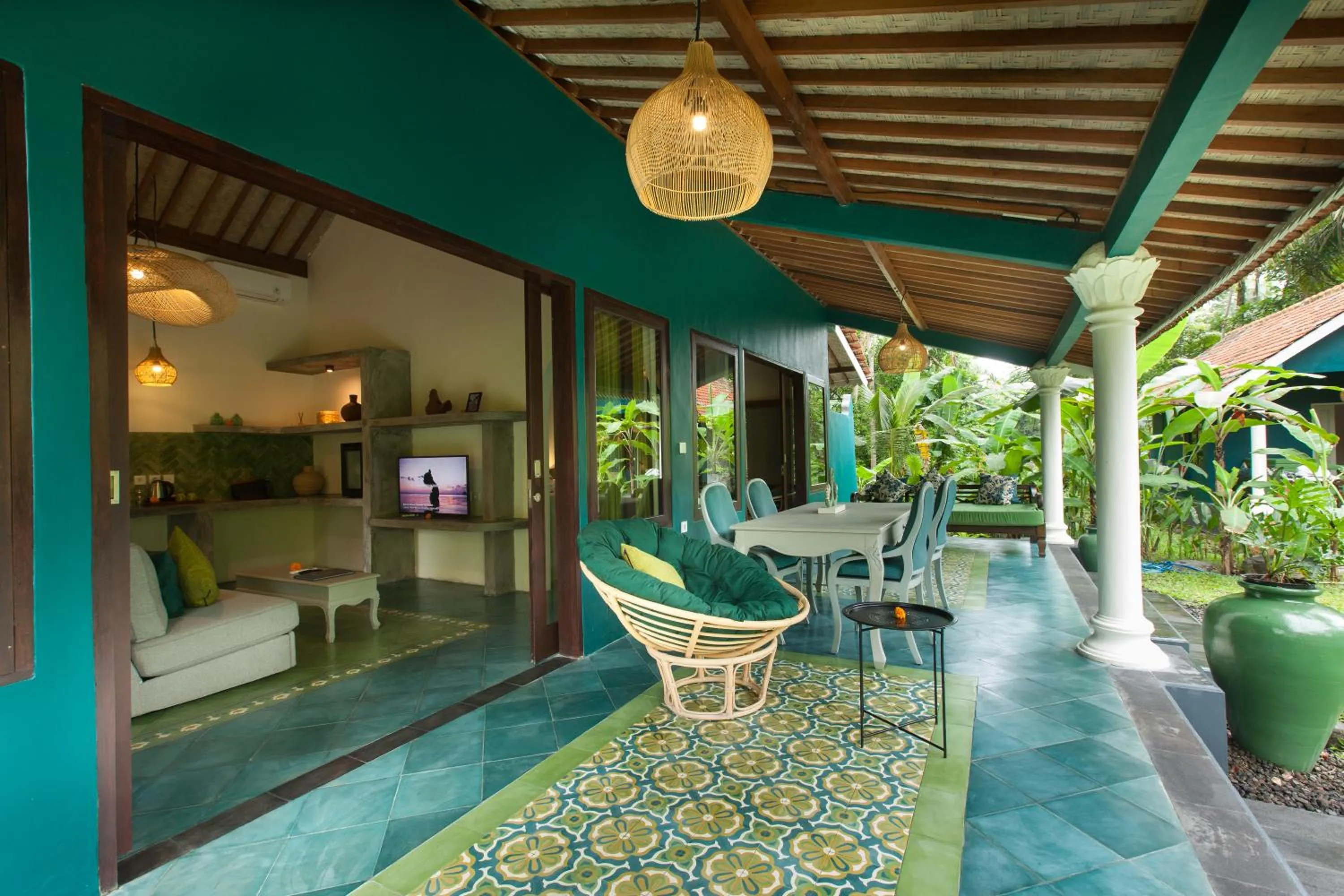 Balcony/Terrace in Darmada Eco Resort