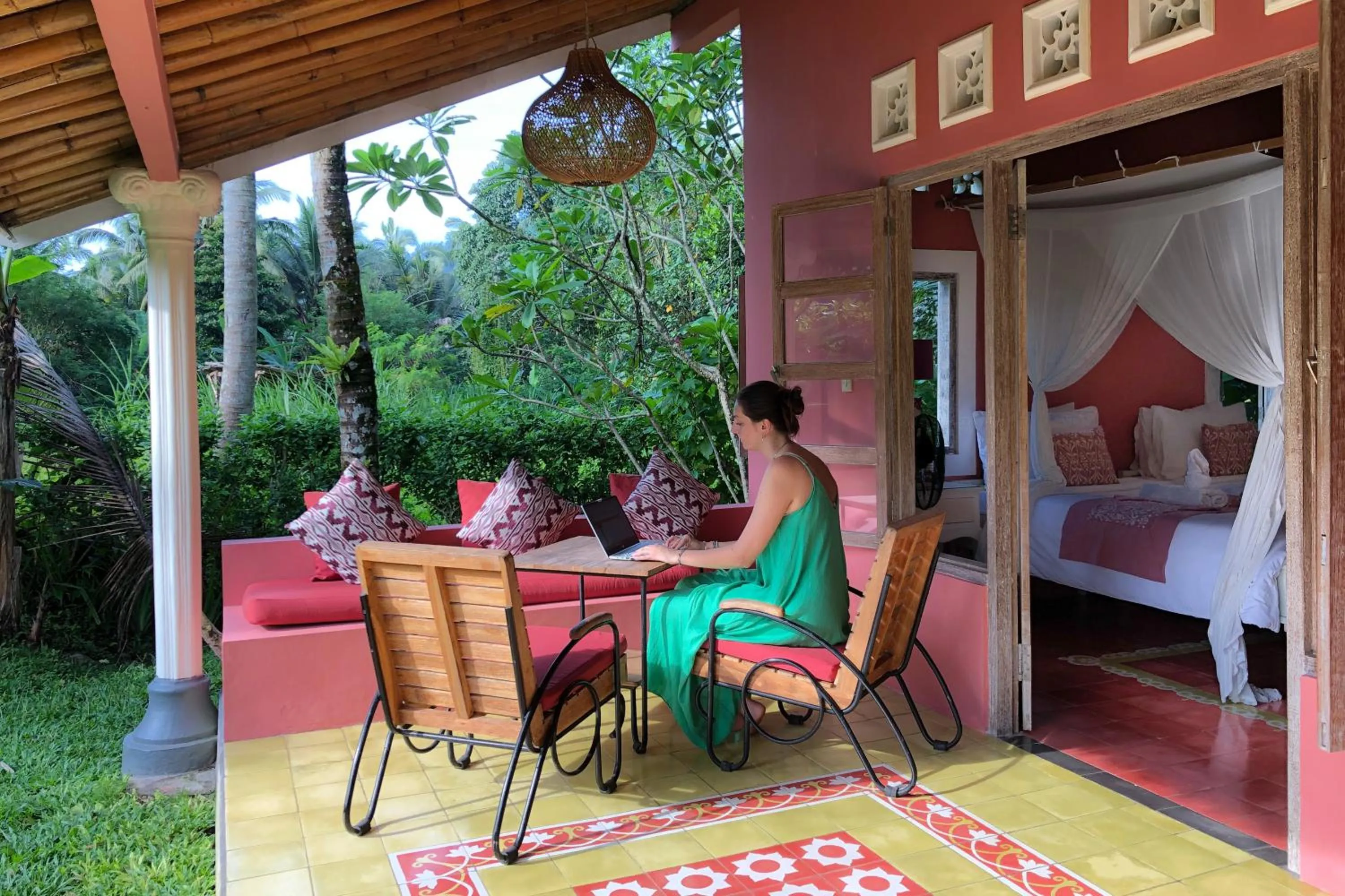 Balcony/Terrace in Darmada Eco Resort