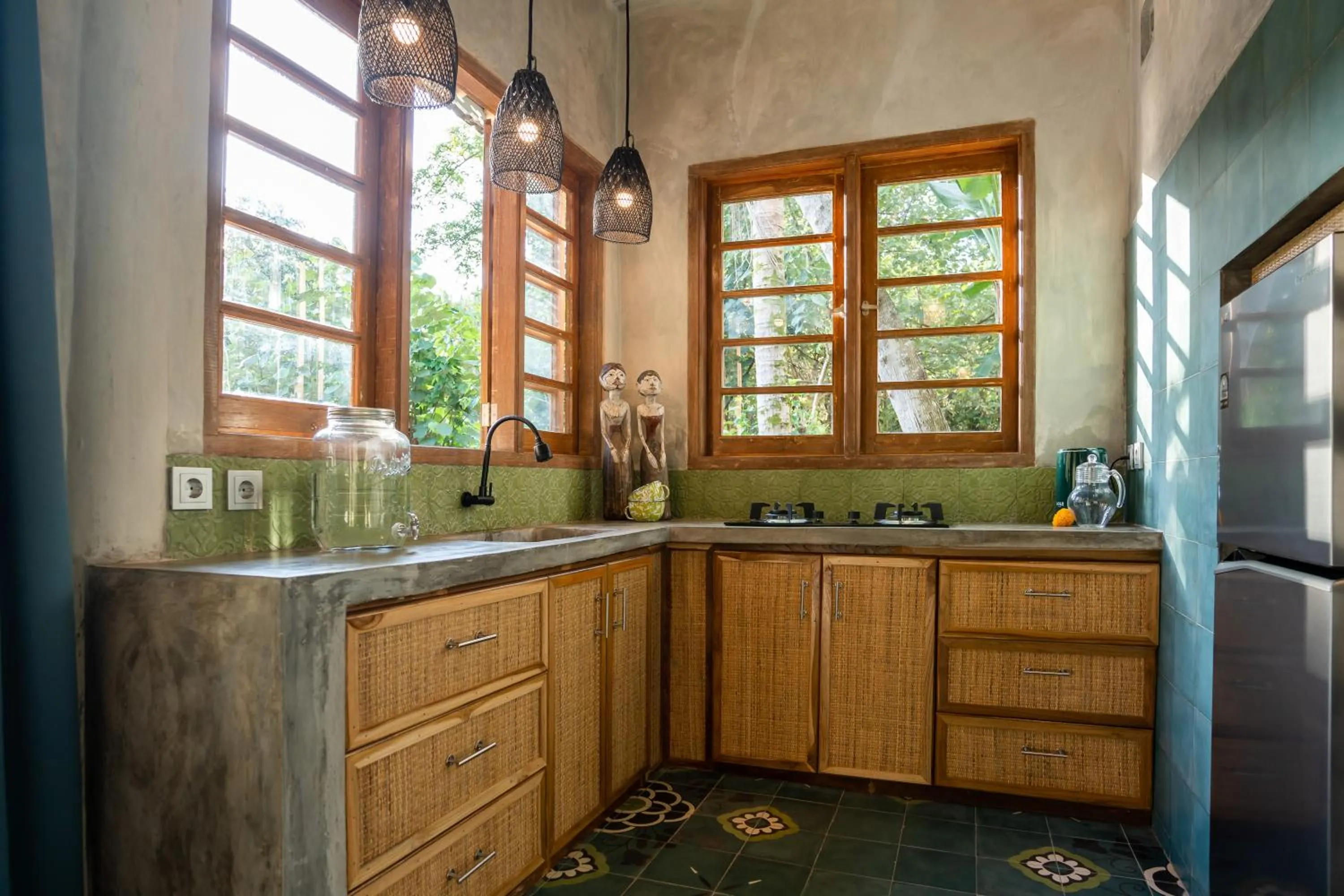 kitchen in Darmada Eco Resort