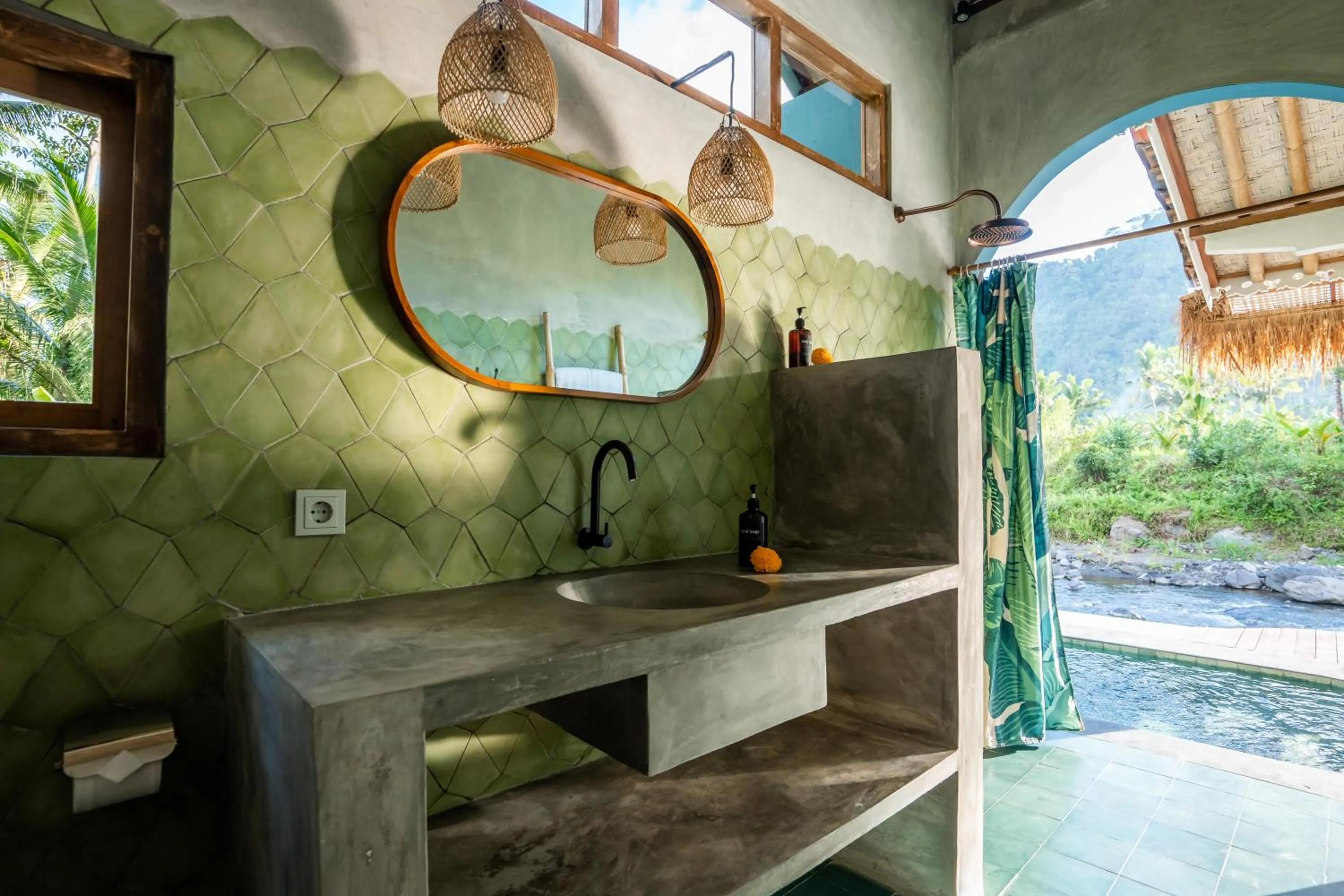 Bathroom in Darmada Eco Resort