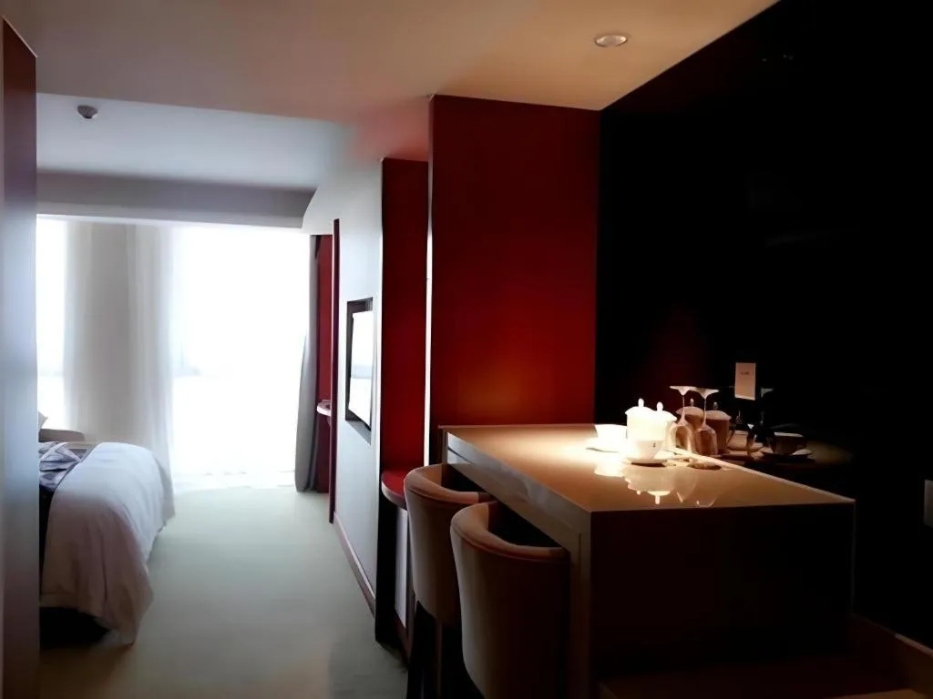 Bed in Xian Qujiang Yinzuo Hotel