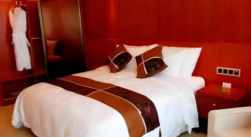 Bed in Xian Qujiang Yinzuo Hotel