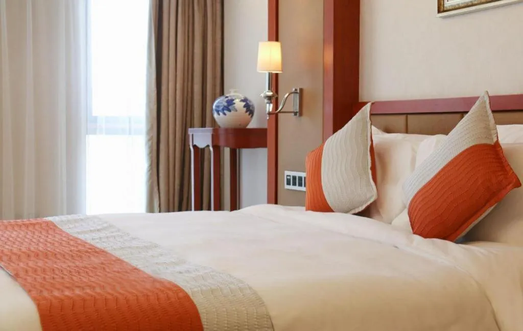 Bed in Xian Qujiang Yinzuo Hotel