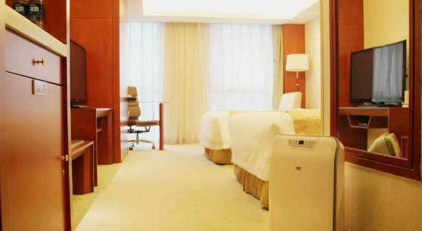 Bed in Xian Qujiang Yinzuo Hotel