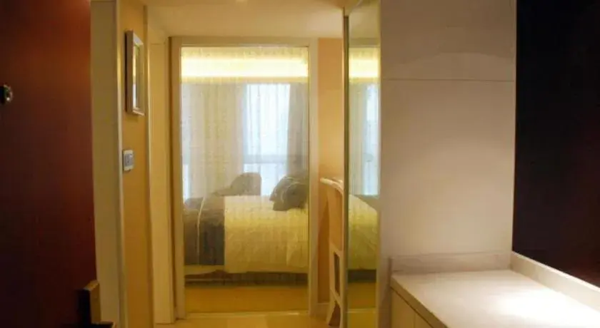 Bed in Xian Qujiang Yinzuo Hotel Bed in Xian Qujiang Yinzuo Hotel