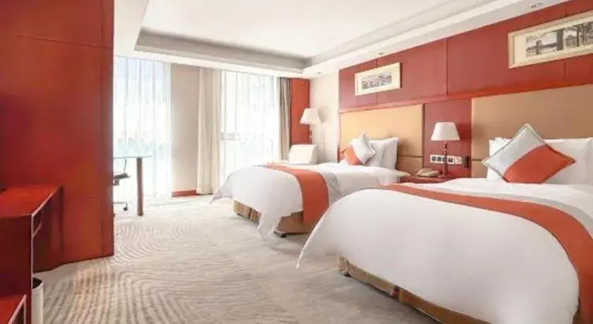 Bed in Xian Qujiang Yinzuo Hotel Bed in Xian Qujiang Yinzuo Hotel