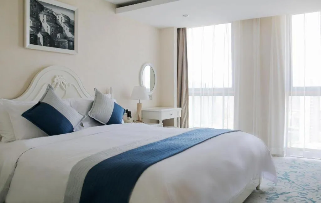 Bed in Xian Qujiang Yinzuo Hotel