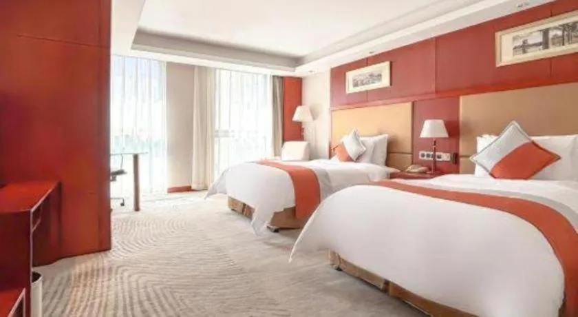 Bed in Xian Qujiang Yinzuo Hotel