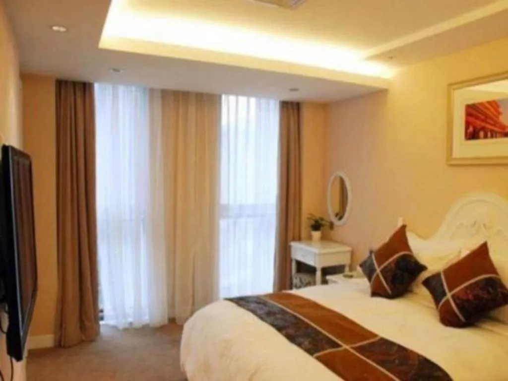 Bed in Xian Qujiang Yinzuo Hotel