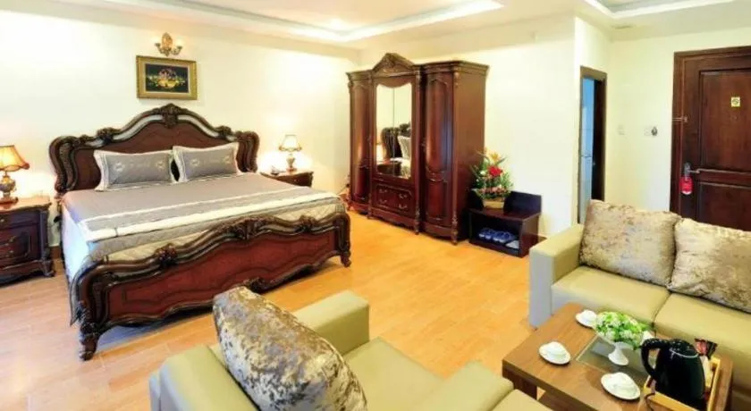 Bed in Marguerite Hotel