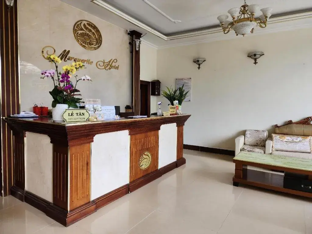 Bed in Marguerite Hotel Bed in Marguerite Hotel