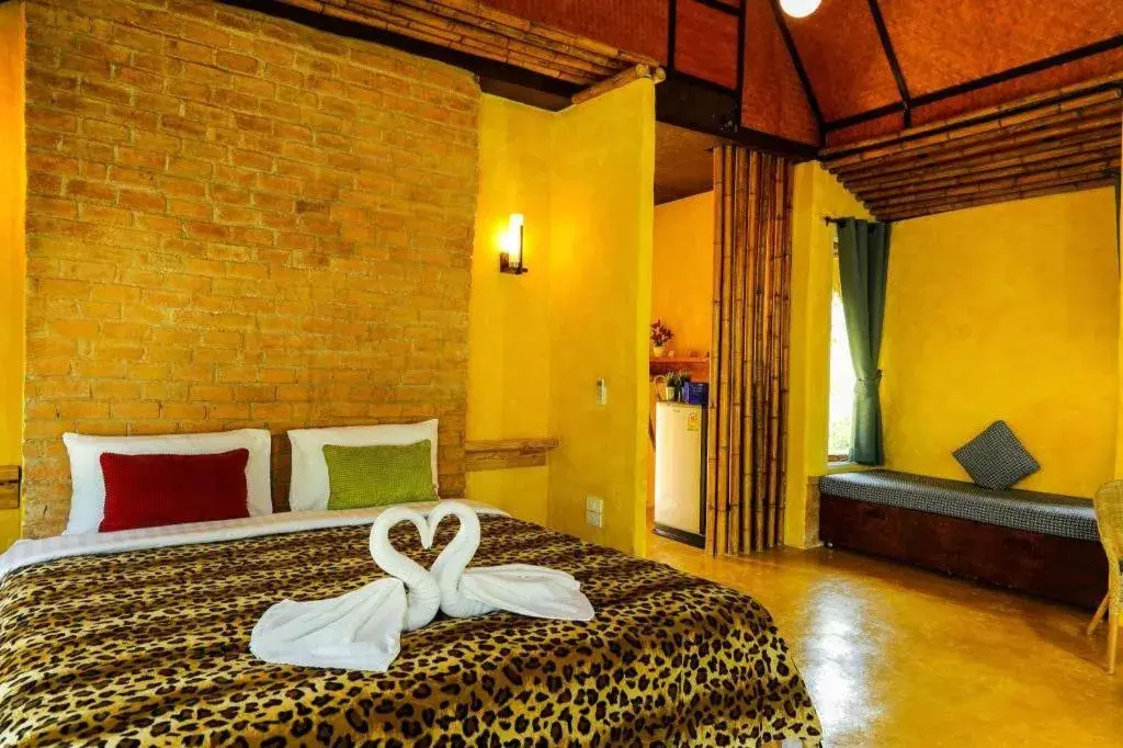 Bed in Tammarene Villa Bed in Tammarene Villa