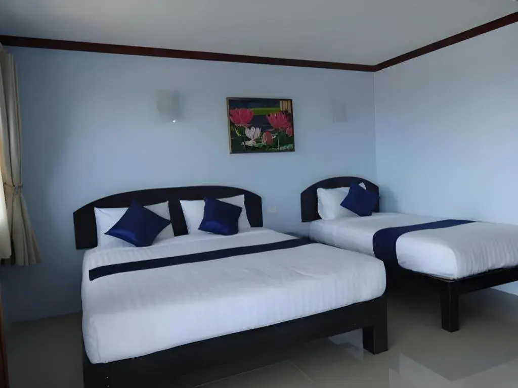 Bed in Sea Mountain Khanom Hotel Bed in Sea Mountain Khanom Hotel