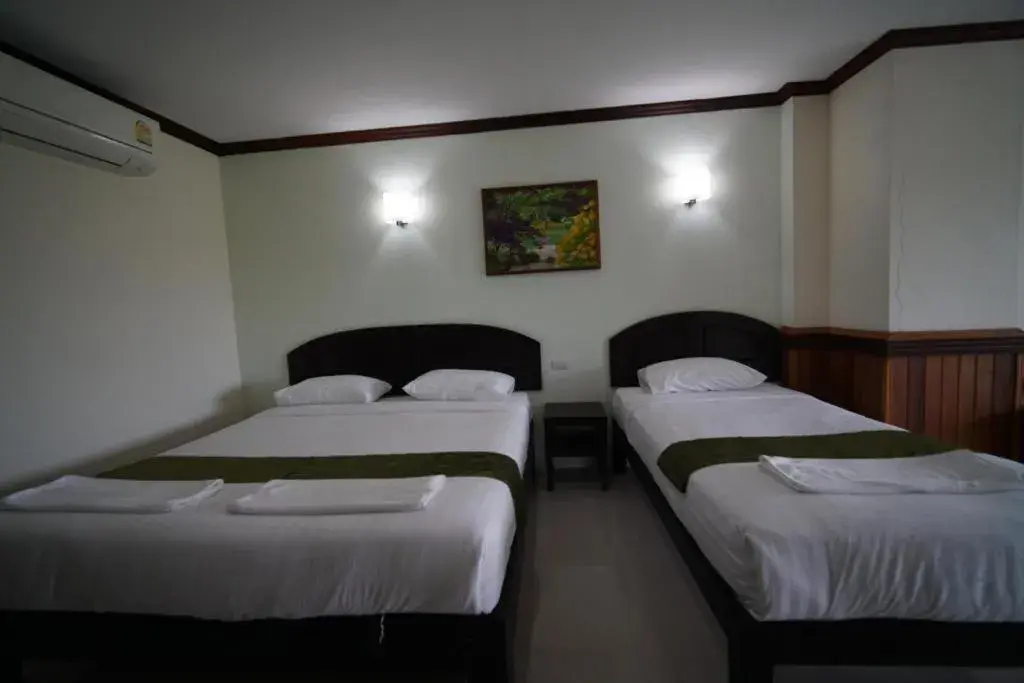 Bed in Sea Mountain Khanom Hotel Bed in Sea Mountain Khanom Hotel