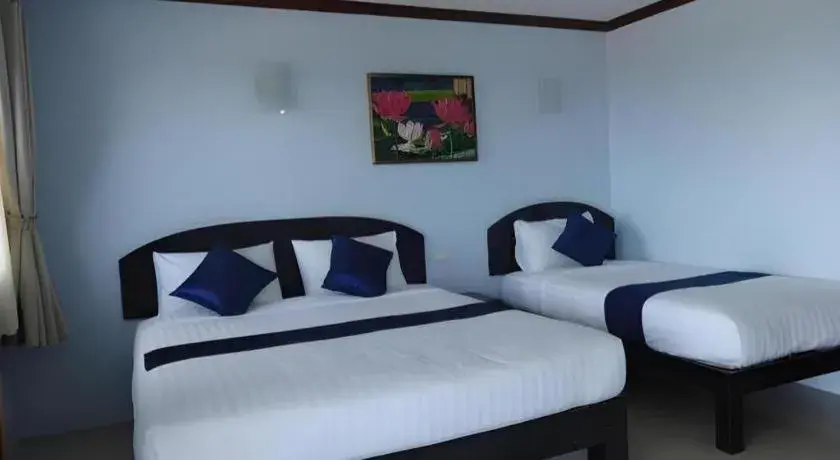 Bed in Sea Mountain Khanom Hotel Bed in Sea Mountain Khanom Hotel