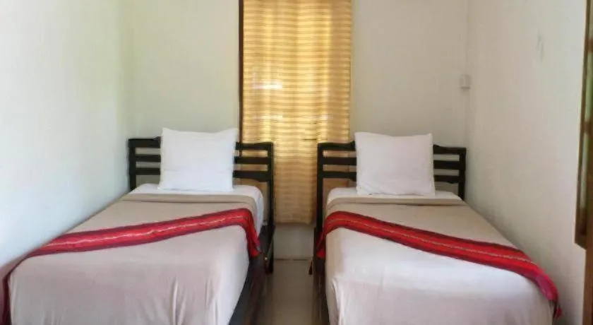 Bed in Suanlamyai Resort