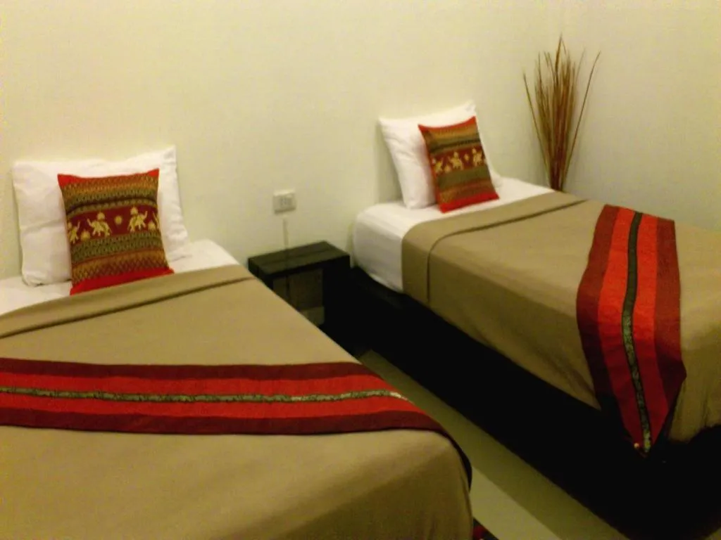 Bed in Suanlamyai Resort