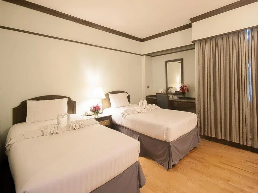 Bed in Grand Plaza Hotel Bed in Grand Plaza Hotel