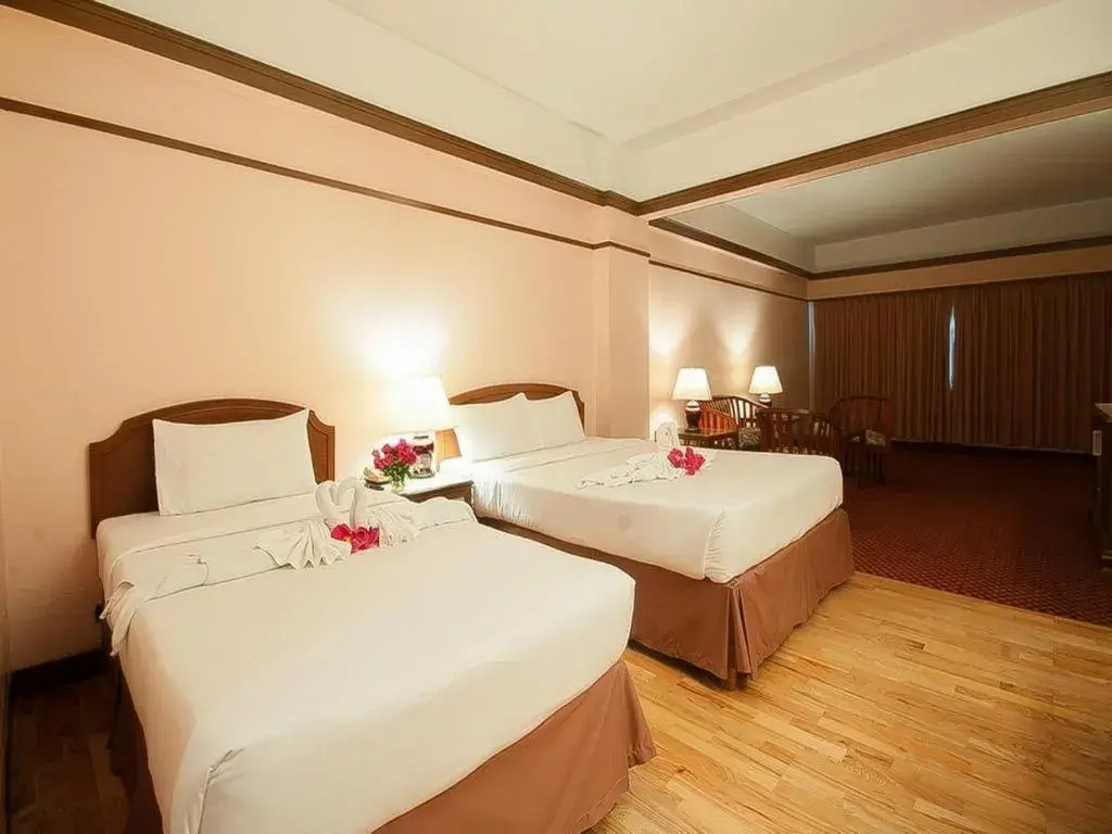 Bed in Grand Plaza Hotel Bed in Grand Plaza Hotel