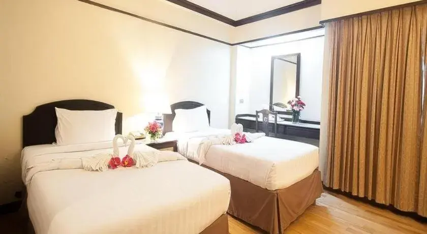 Bed in Grand Plaza Hotel Bed in Grand Plaza Hotel