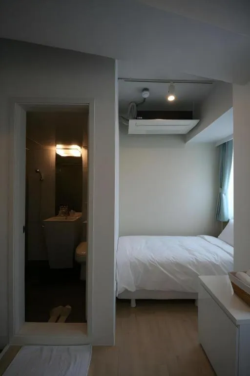 Bed in Wons Ville Myeongdong Hotel