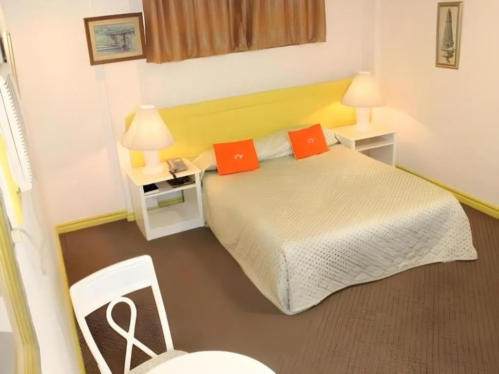 Bed in Hotel Galleria