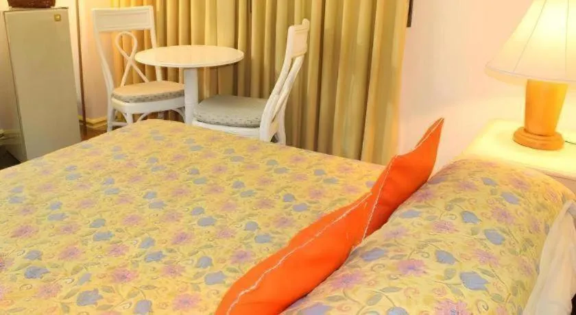 Bed in Hotel Galleria