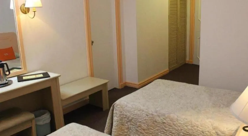 Bed in Hotel Galleria