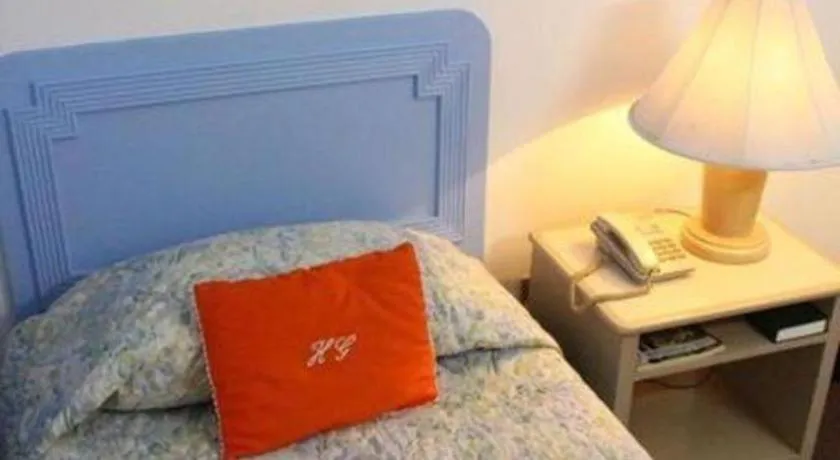 Bed in Hotel Galleria