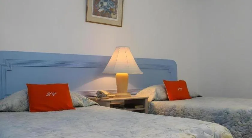 Bed in Hotel Galleria