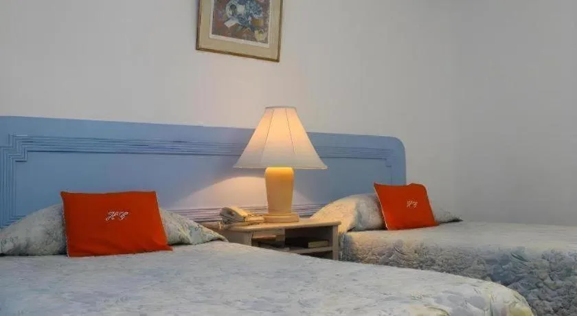 Bed in Hotel Galleria