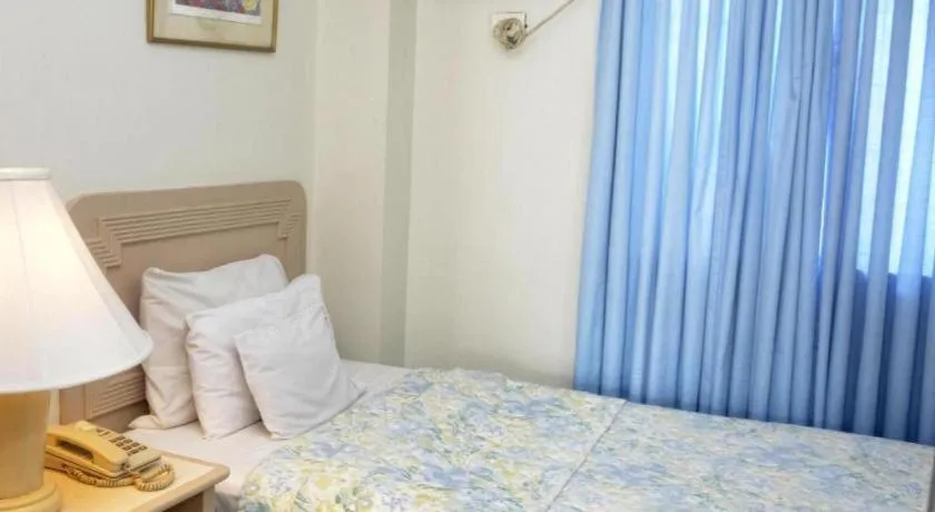 Bed in Hotel Galleria