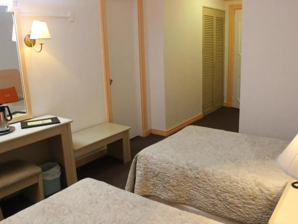 Bed in Hotel Galleria