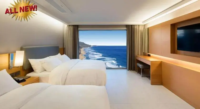 Bed in Sun Cruise Resort and Yacht Bed in Sun Cruise Resort and Yacht