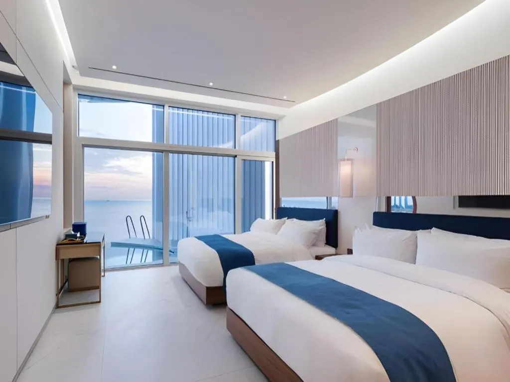 Bed in Sun Cruise Resort and Yacht