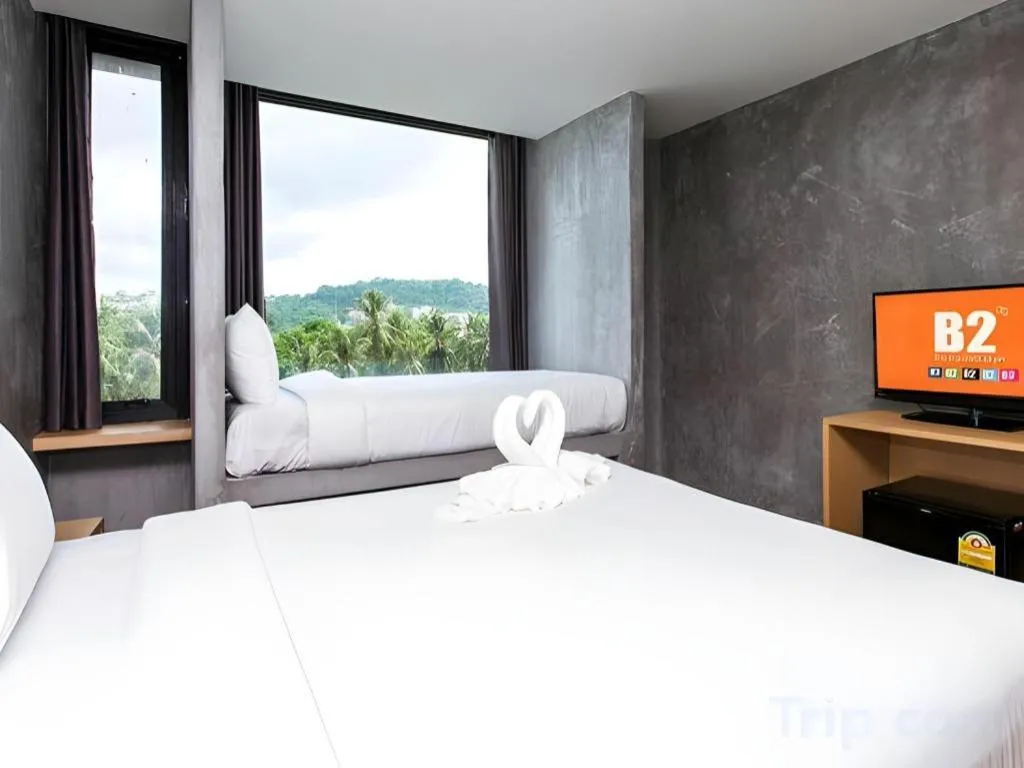 Bed in B2 Phuket Boutique & Budget Hotel