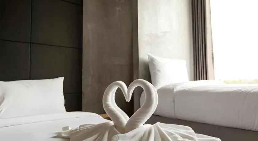 Bed in B2 Phuket Boutique & Budget Hotel Bed in B2 Phuket Boutique & Budget Hotel