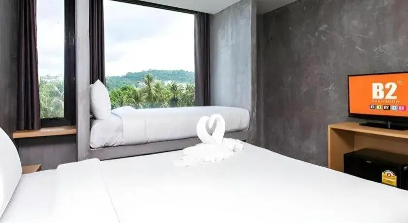 Bed in B2 Phuket Boutique & Budget Hotel Bed in B2 Phuket Boutique & Budget Hotel