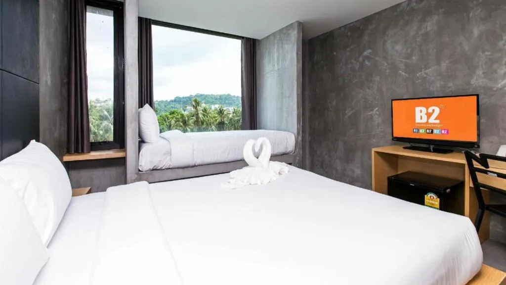 Bed in B2 Phuket Boutique & Budget Hotel
