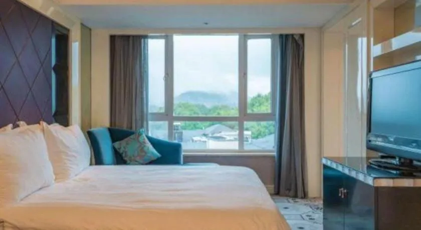 Bed in Wuyang Holiday Hotel Hangzhou