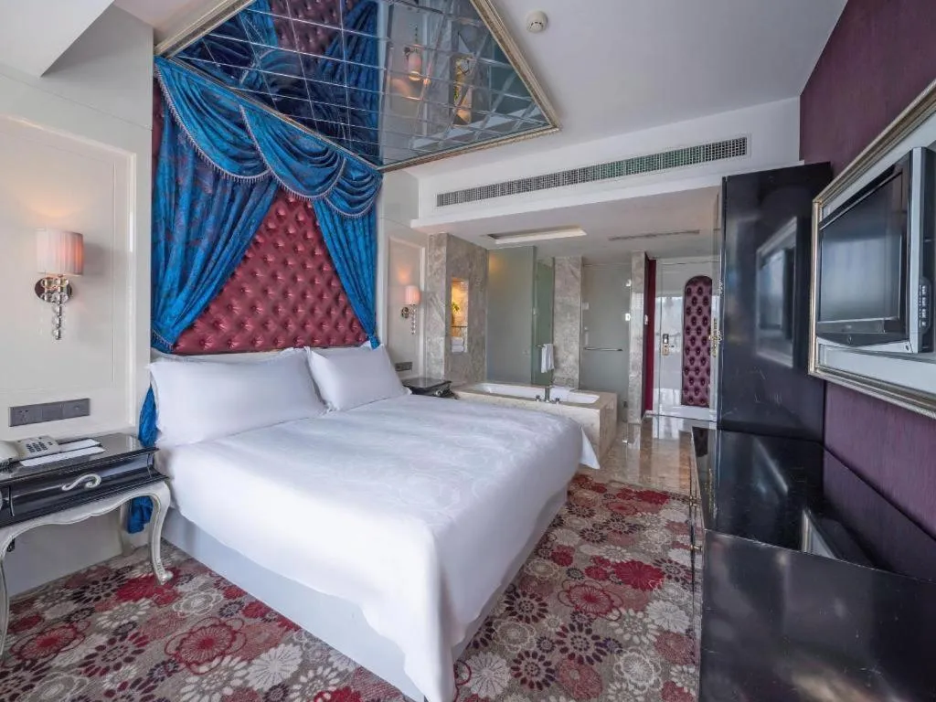 Bed in Wuyang Holiday Hotel Hangzhou