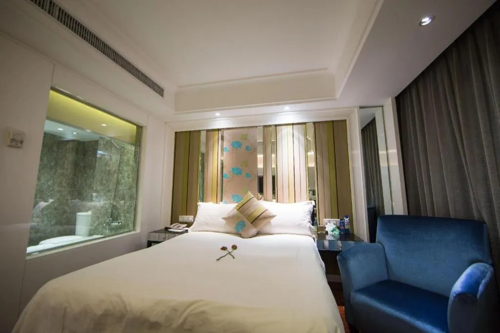Bed in Wuyang Holiday Hotel Hangzhou