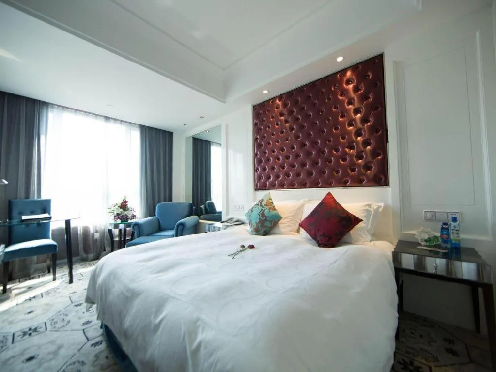 Bed in Wuyang Holiday Hotel Hangzhou