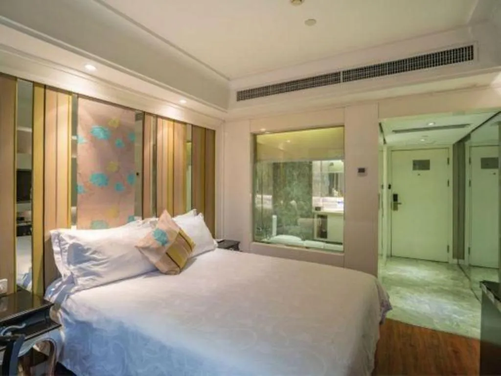 Bed in Wuyang Holiday Hotel Hangzhou