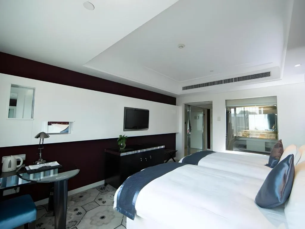 Bed in Wuyang Holiday Hotel Hangzhou