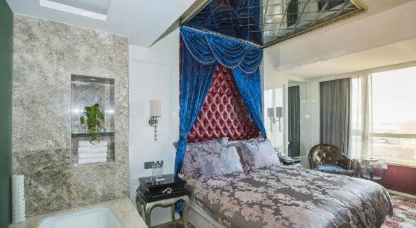 Bed in Wuyang Holiday Hotel Hangzhou