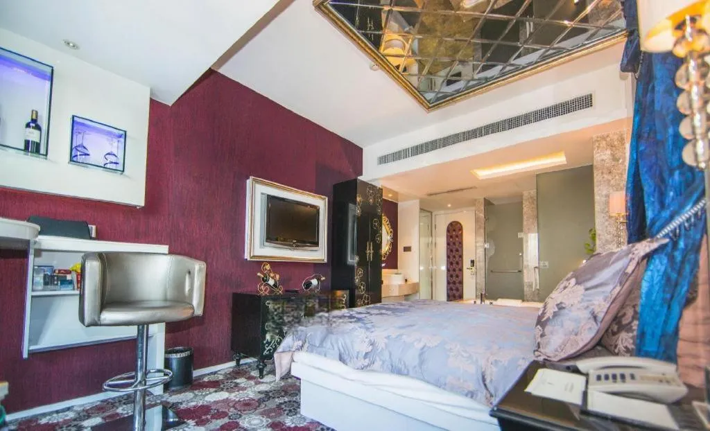 Bed in Wuyang Holiday Hotel Hangzhou