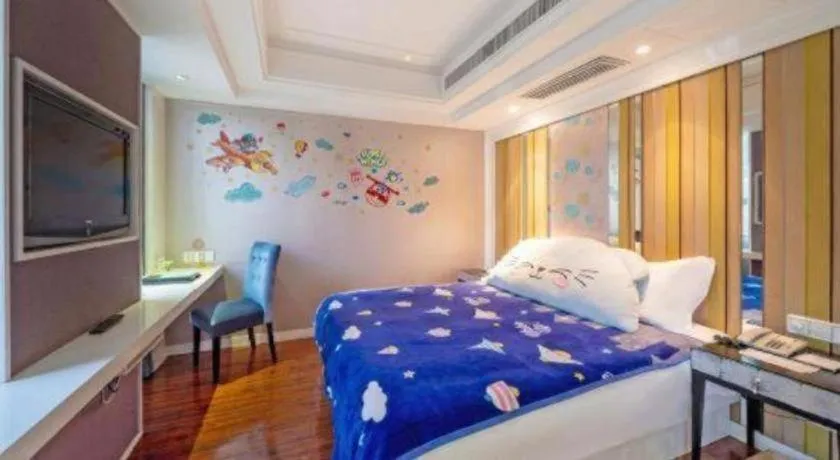 Bed in Wuyang Holiday Hotel Hangzhou
